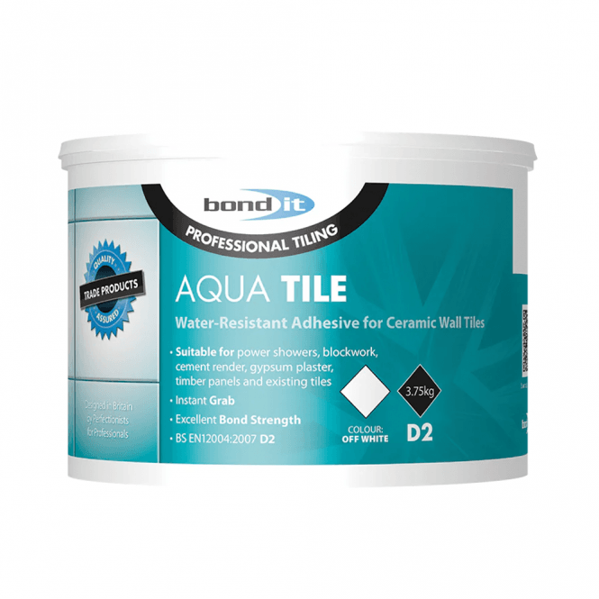 Bond-it Aqua-Tile - Water-Resistant Wall Tile Adhesive