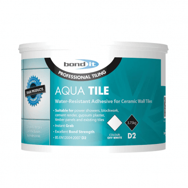 AQUA TILE TILE ADHESIVE AVAILABLE FROM SCREWSHOP