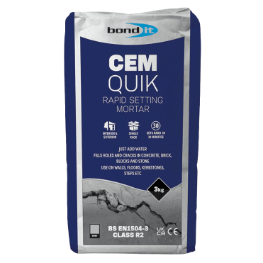 CEM QUIK REPAIR MORTAR AVAILABLE AT SCREWSHOP