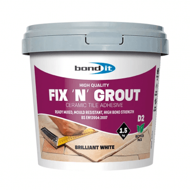 BOND IT FIX N GROUT ADHESIVE AVAILABLE FROM SCREWSHOP