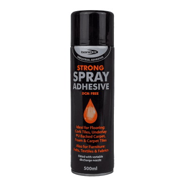 BOND IT STRONG SPRAY ADHESIVE AVAILABLE FROM SCREWSHOP
