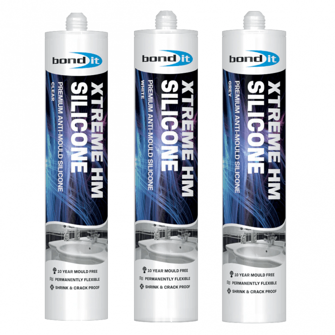 Bond-it Xtreme Premium Anti-Mould Silicone Sealant
