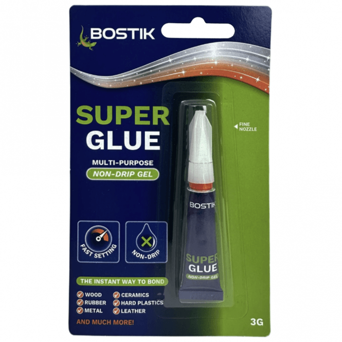 BOSTIK Super Glue Non-Drip Gel