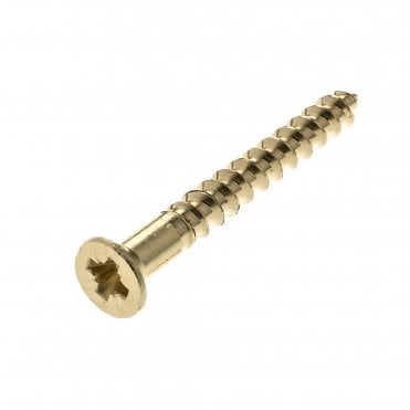 Brass Pozi Wood screws available from Screwshop