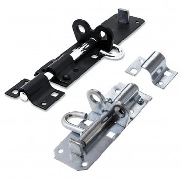 BRENTON PADBOLT AVAILABLE IN ZINC OR BLACK AVAILABLE FROM SCREWSHOP