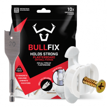 BULLFIX UNIVERSAL FIXINGS FOR ALL PLASTERBOARD AND DRYWALL AVAILABLE FROM SCREWSHOP