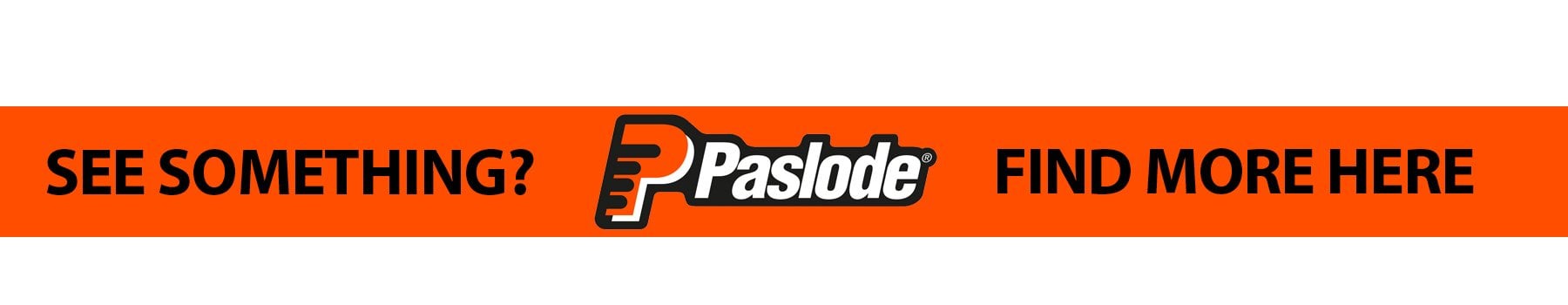 paslode banner see something? question 