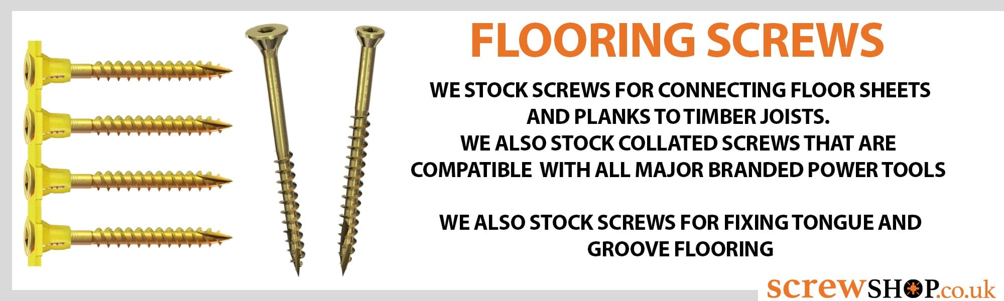 Flooring and Floor Board screws
