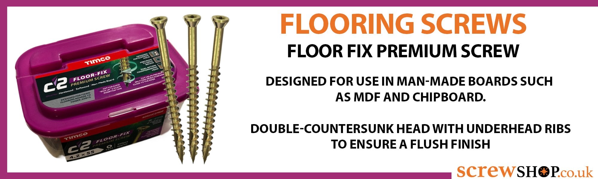 Floor-Fix C2 Premium screws