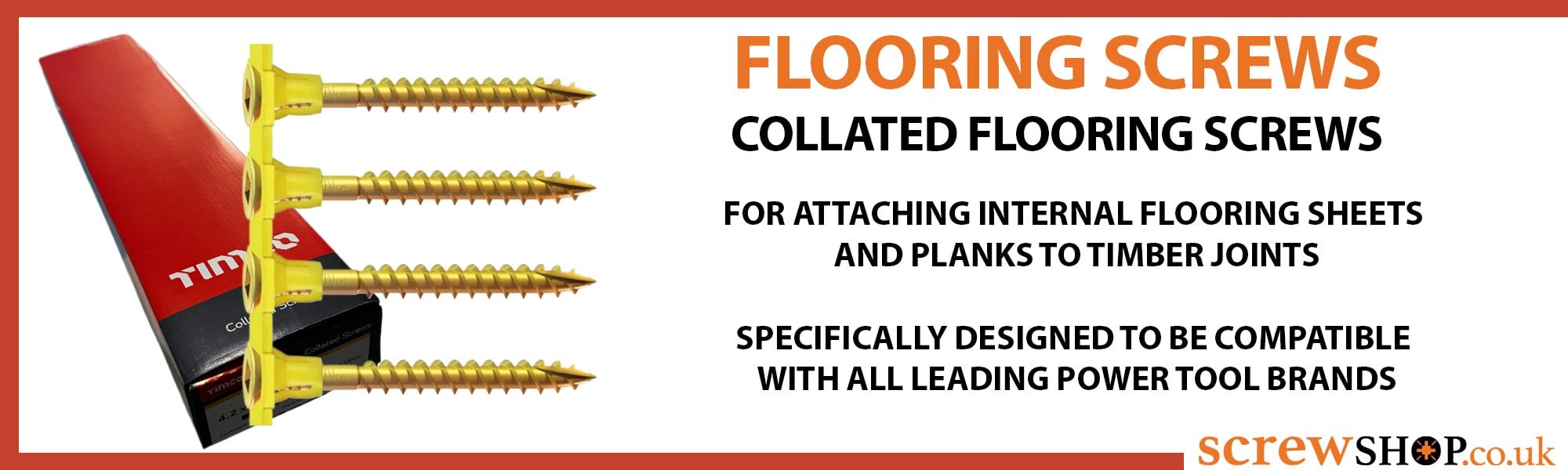 Collated Flooring Screws
