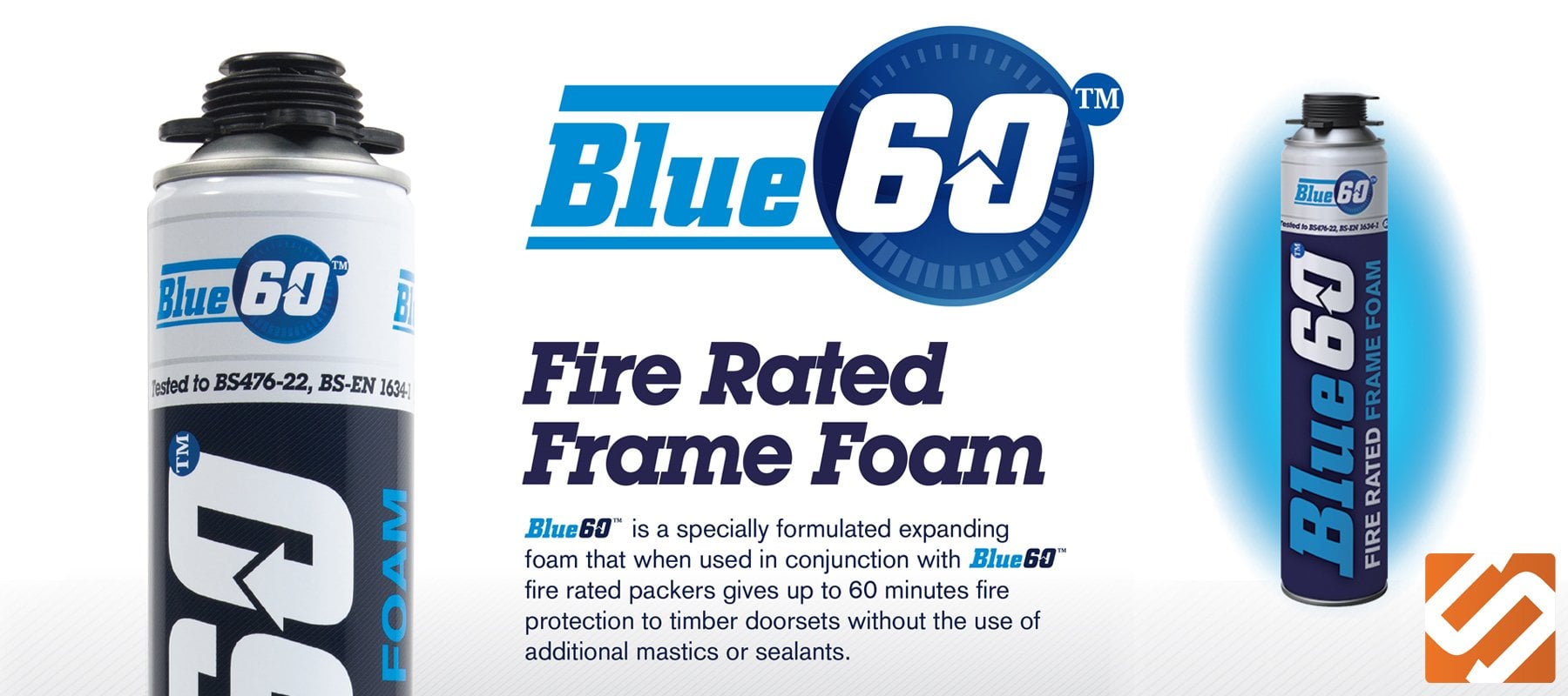 Blue 60 Fire Rated Foam
