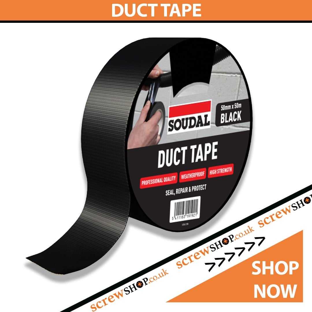 Soudal duct tape available at ScrewShop