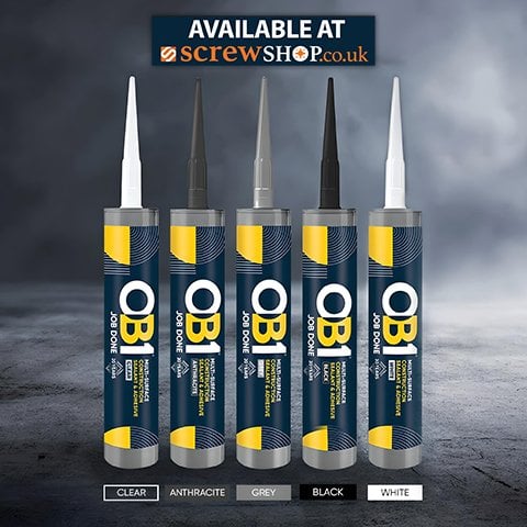 OB1 bonds a variety of materials available at ScrewShop
