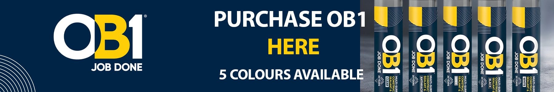 OB1 COLOURS AVAILABLE AT SCREWSHOP