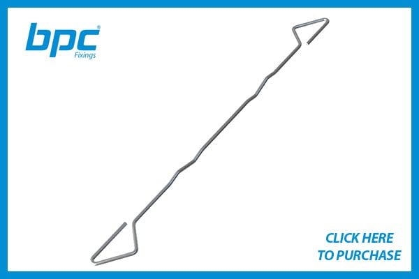 LIGHT DUTY HOUSING WALL TIES 225MM 250MM 275MM AVAILABLE FROM SCREWSHOP