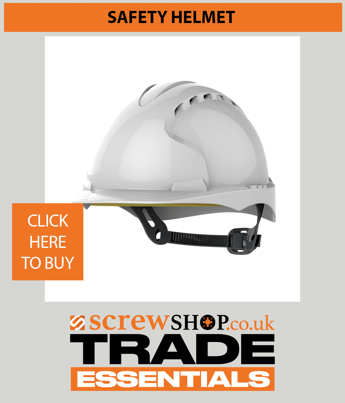 SAFETY HELMET AVAILABLE FROM SCREWSHOP