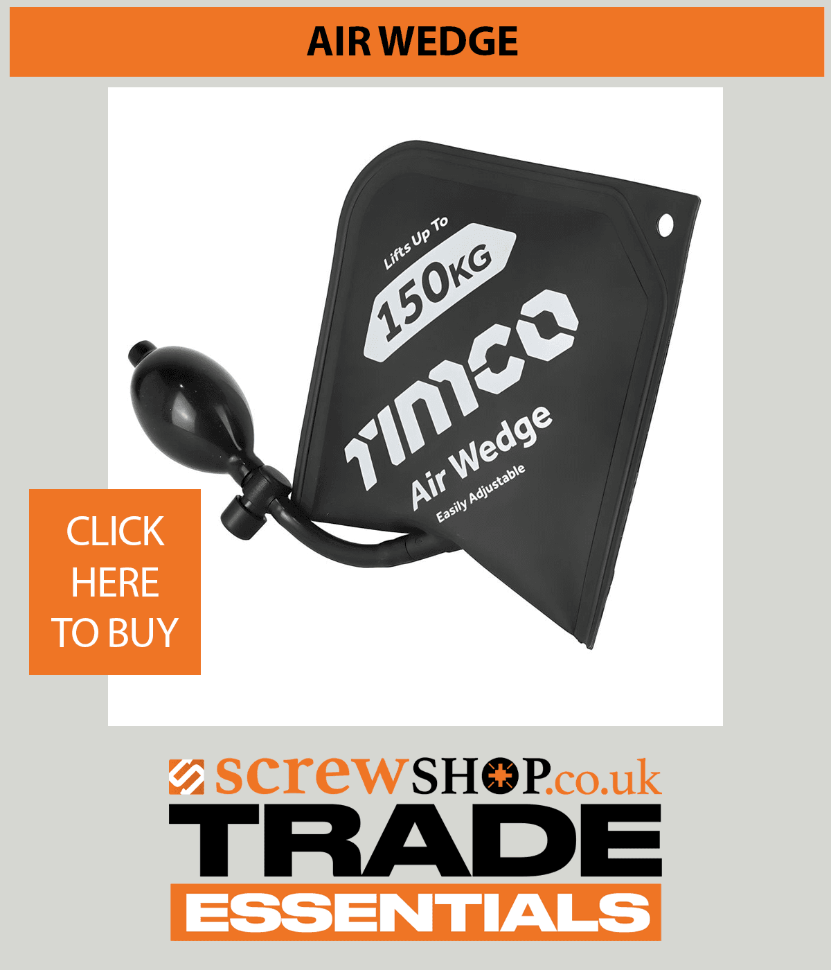 AIR WEDGE AVAILABLE FROM SCREWSHOP