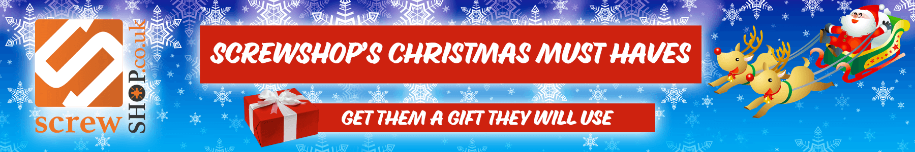 Christmas Gifts available from ScrewShop