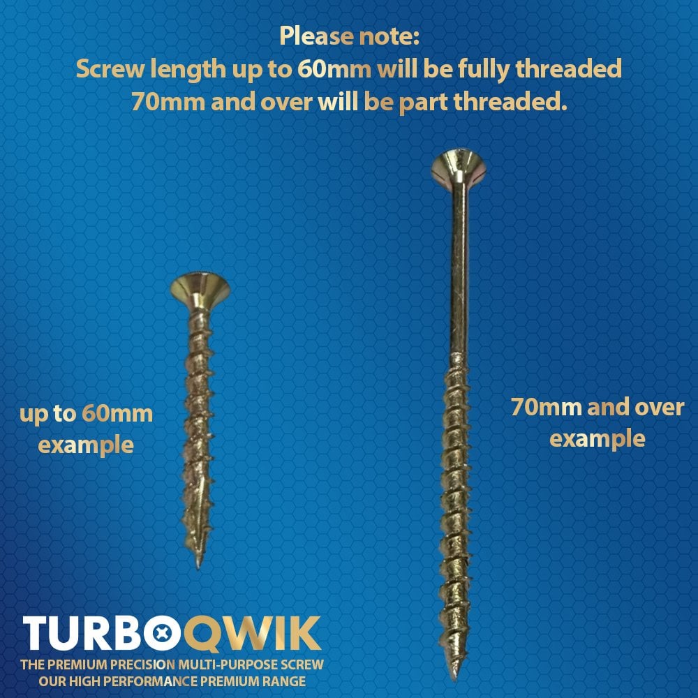 TURBOQWIK REISSER WOOD SCREWS REPLACEMENT