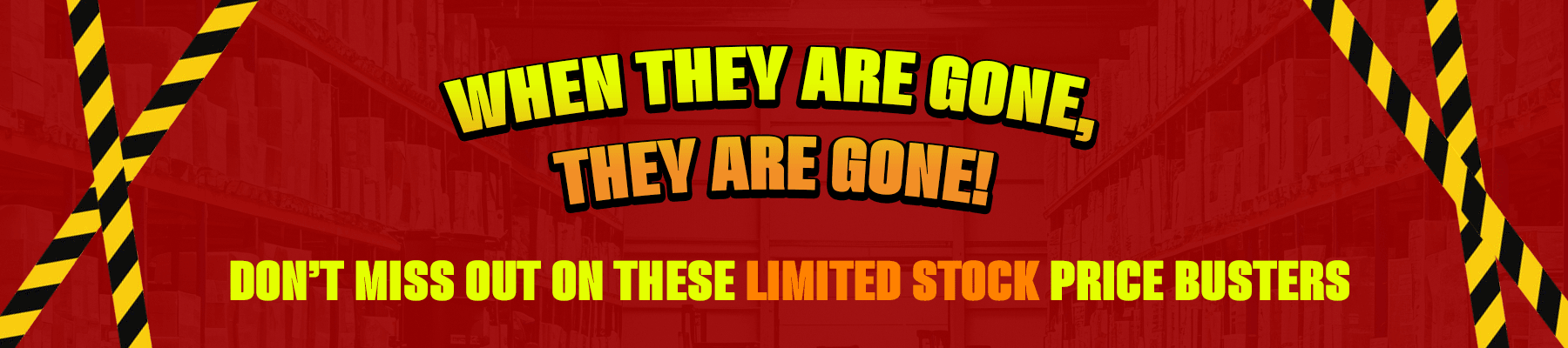 Limited Stock PriceBusters at ScrewShop
