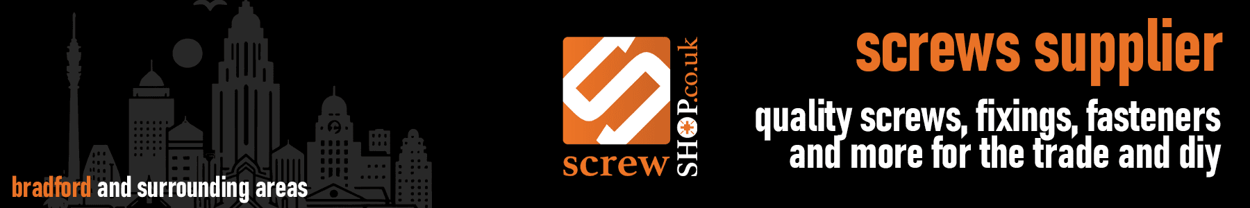 Local screw supplier in Bradford