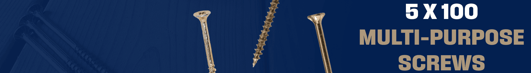 5 x 100 SCREWS AVAILABLE FROM SCREWSHOP