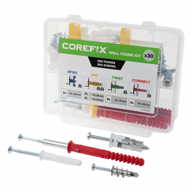 CoreFix Complete Wall Fixing Kit