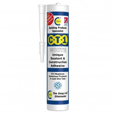 CT1 UNIQUE SEALANT AND CONSTRUCTION ADHESIVE AVAILABLE FROM SCREWSHOP