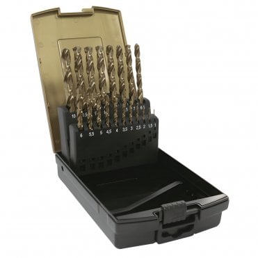 Cobalt HSS Twist Drill Set available from ScrewShop