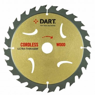 DART - Gold Wood Saw Blade - Thin Kerf ATB available from ScrewShop