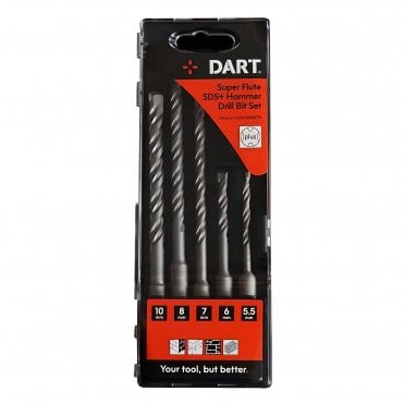 DART SDS+ Hammer Drill Bit Set available from ScrewShop