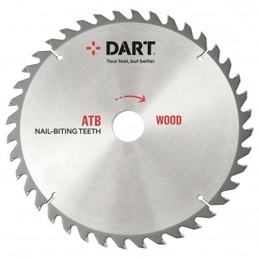 DART Silver Wood Saw Blade available from ScrewShop