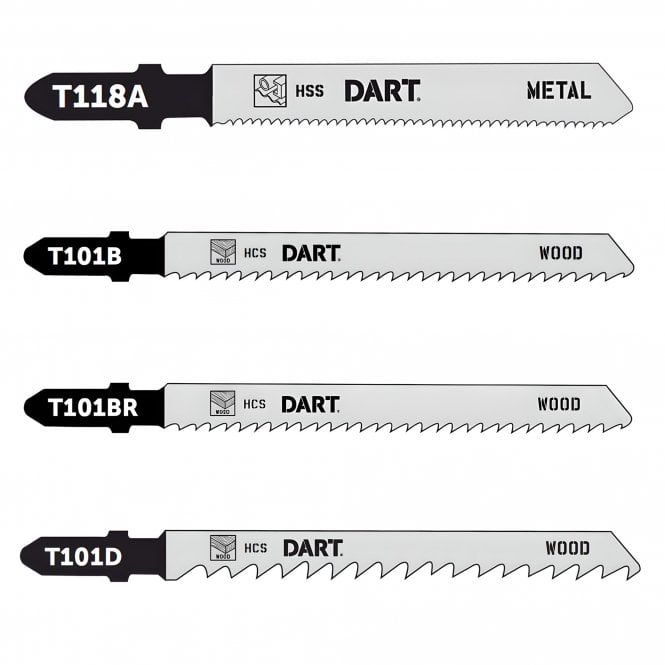 DART Wood Cutting Jigsaw Blade