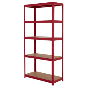Garage & Shed Shelving Units - 1795h x 900w x 400d mm , 175kg Per Shelf