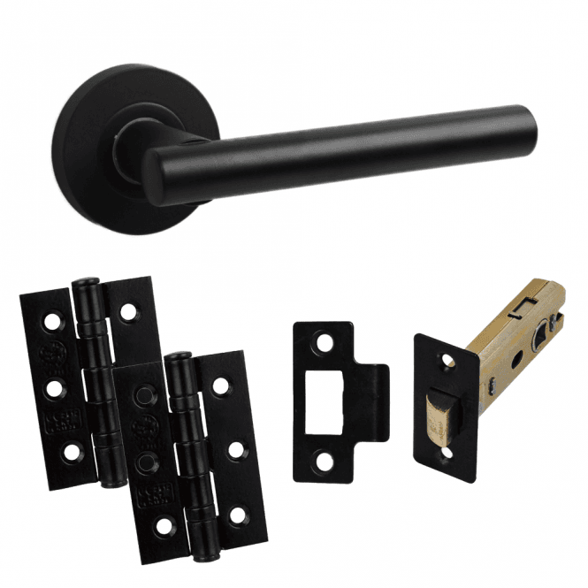 Laurel Lever on Rose Door Handle Pack 1