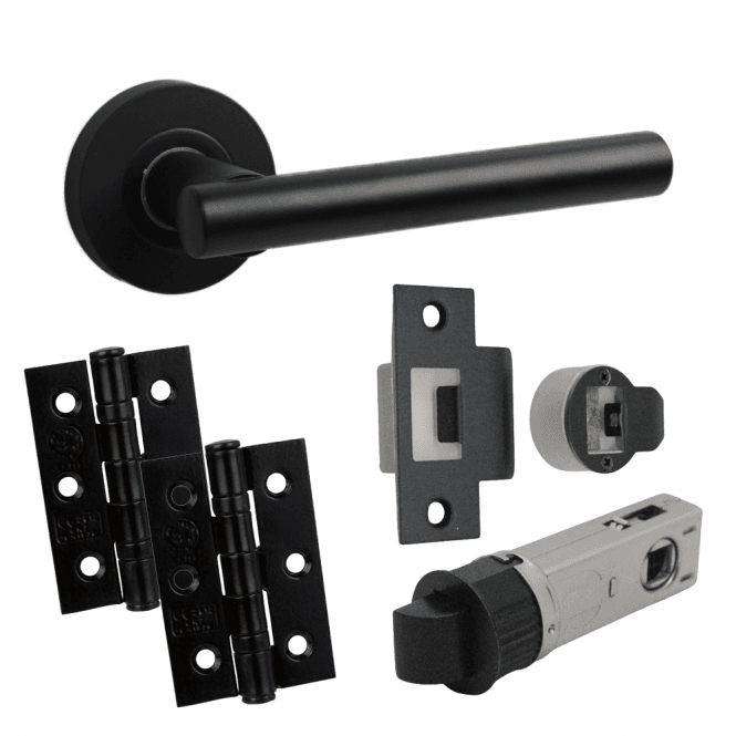Laurel Lever on Rose Door Handle Pack 2