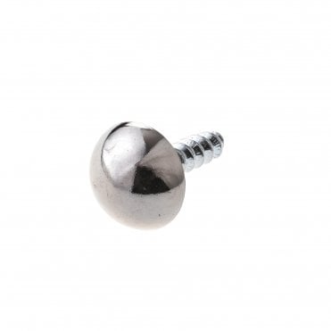 Mirror Screws BZP C/w Chrome Domes available at Screwshop