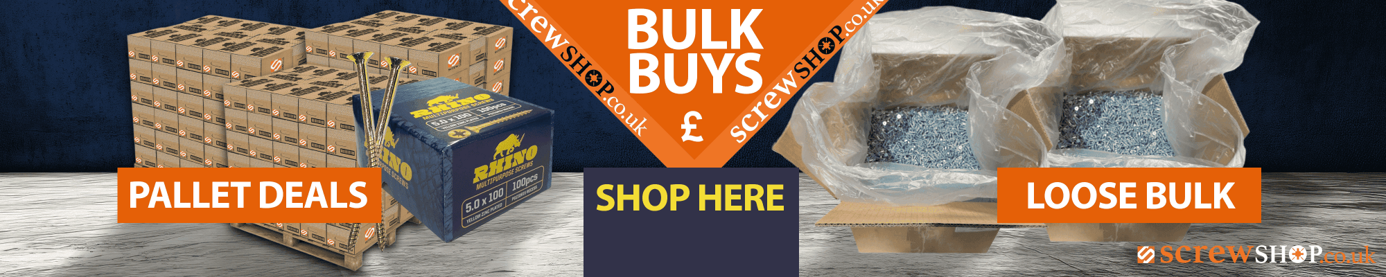 Bulk Trade Screw Pallets