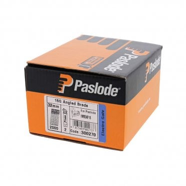 2nd Fix Paslode Impulse 16G Angled Brad Fuel Pack for use with the Paslode IM65A F16 Brad Nailer