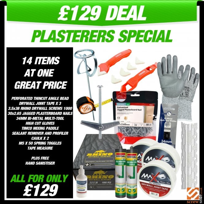  Plasterers - SPECIAL PACK - 14 Items