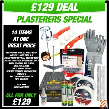 Plasterers Bundle Special Deal from ScrewShop