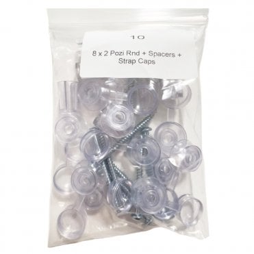PLASTIC SHEET FIXING KIT AVAILABLE FROM SCREWSHOP
