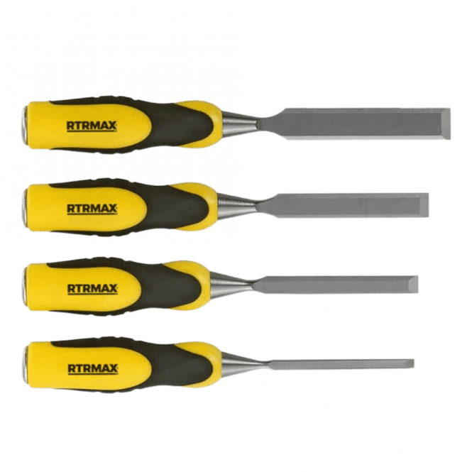 RTRMAX Wood Chisel Set - 4pcs
