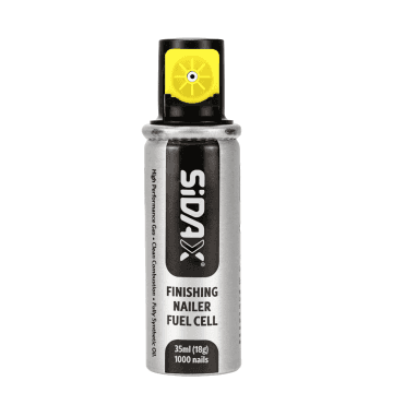 BRAD NAILER FUEL CELL FOR 2ND FIX GUNS FROM SIDAX AVAILABLE FROM SCREWSHOP