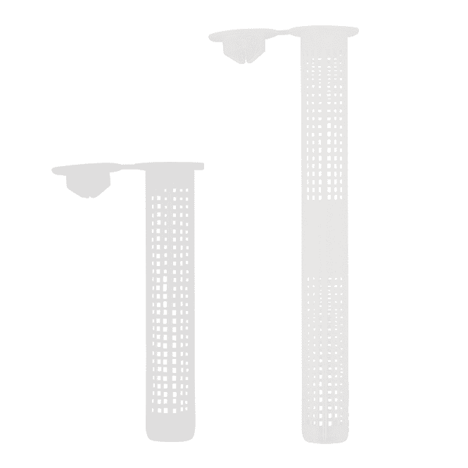SiDAX Resin Sleeves - Plastic
