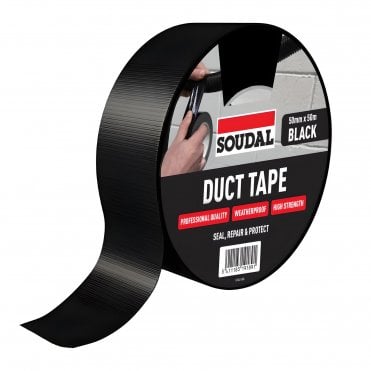 SOUDAL BLACK DUCT TAPE AVAILABLE FROM SCREWSHOP