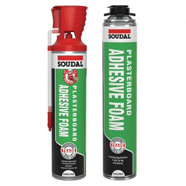 SOUDAL TRADE PLASTERBOARD ADHESIVE FOAM AVAILABLE FROM SCREWSHOP