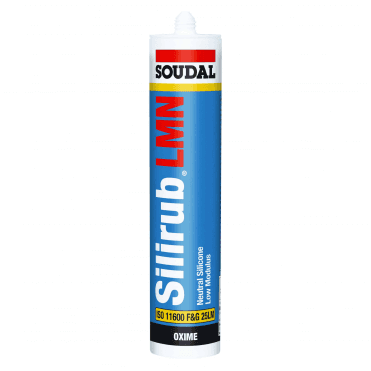 SOUDAL SILIRUB LMN SILICONE SEALANT AVAILABLE FROM SCREWSHOP