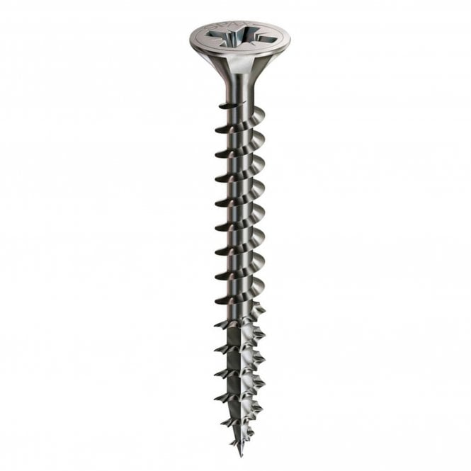 SPAX WIROX - Silver Pozi Csk Woodscrew