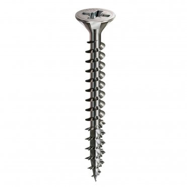 Spax universal woodscrew silver available from ScrewShop